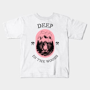 Deep In The Woods Kids T-Shirt